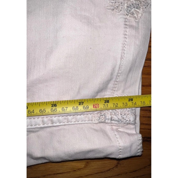 Anthropologie‎ Pilcro Rustic Pull On Floral Embroidered Pants Size XS - Picture 10 of 10